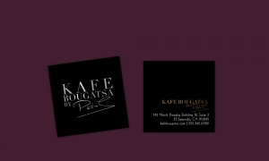 classy soft touch business cards